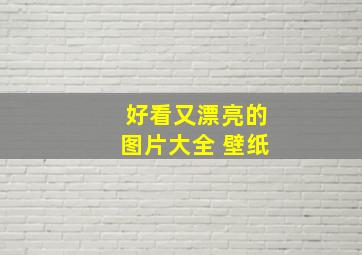 好看又漂亮的图片大全 壁纸